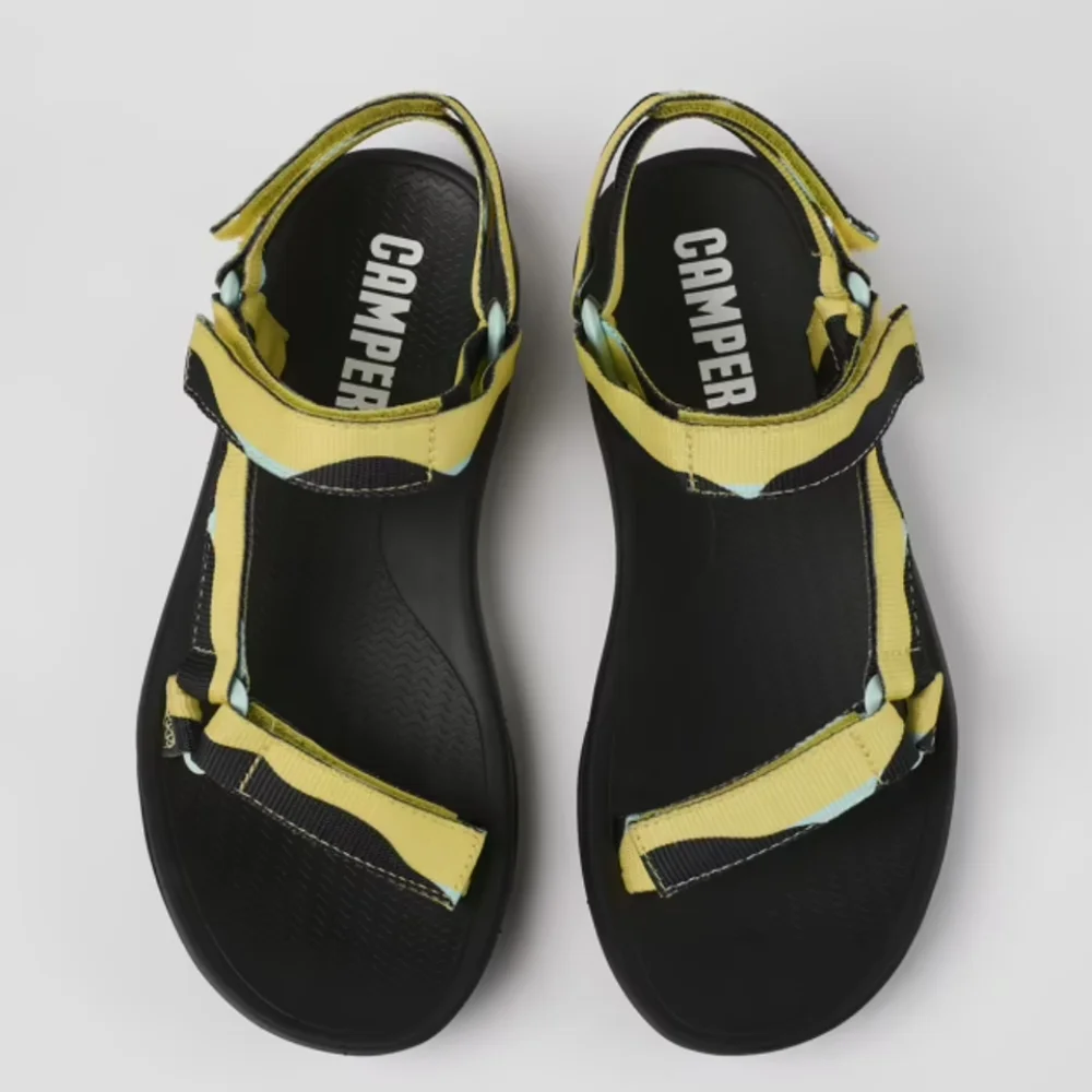 New Camper Match Multicolored Textile Sandal for Women Size EU 39